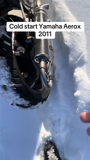 Cold Start of Yamaha Aerox 2011: Performance and Review