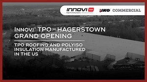 🎉 Today we mark the one-year anniversary of the Hagerstown TPO plant opening! It's been an amazing year being a part of the Hagerstown community and we look forward to continuing to manufacture TPO and polyiso insulation products in the U.S. | IKO Roofing