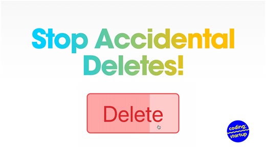 [CSS] Hold-to-Delete me if you can!