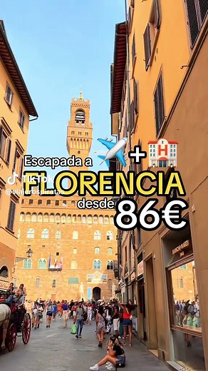 Escapada a Florencia por solo 86€ con vuelos y hotel