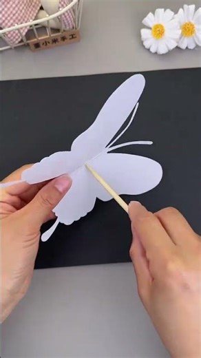 Spring's Arrival: DIY Flying Butterflies from Garden Flowers