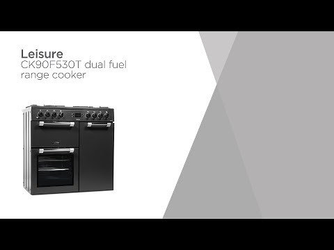 Leisure CK90F530T 90 cm Dual Fuel Range Cooker - Anthracite | Product Overview | Currys PC World
