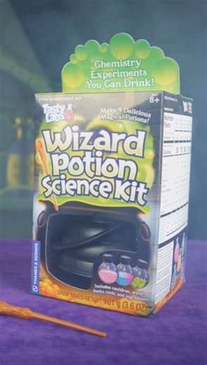 Mix, stir, and watch the magic happen. 🧙‍♀️✨ With the Wizard Potion Science Kit, science = pure enchantment. | MindWare