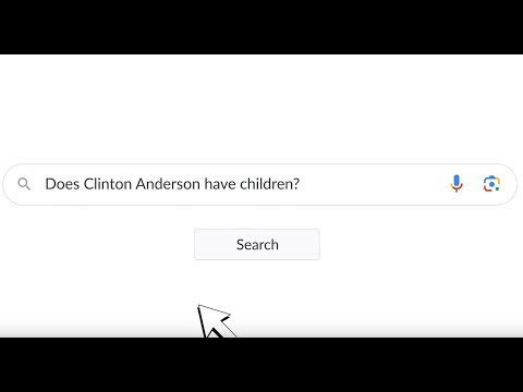 Does Clinton Anderson Have Children?