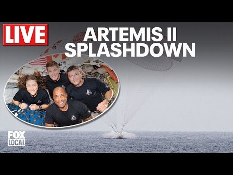 🔴LIVE NASA ARTEMIS II Splashdown: See astronauts return to Earth