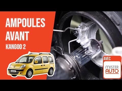Changer les Ampoules d'éclairage avant Kangoo 2 💡
