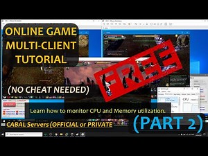 FREE ONLINE GAME MULTI USER | STEP BY STEP | CABAL ONLINE (PART 2 - COPYING CABAL AND MACRO FILES)