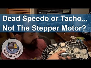 GM Truck Cluster Dead Tachometer or Speedometer Not The Stepper Motor