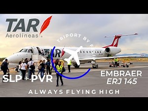 TRIP REPORT | Tar | Embraer ERJ 145 | San Luis Potosí - Puerto Vallarta | OMA Premium Lounge | 4K