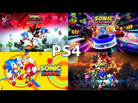 All Sonic Games on PS4