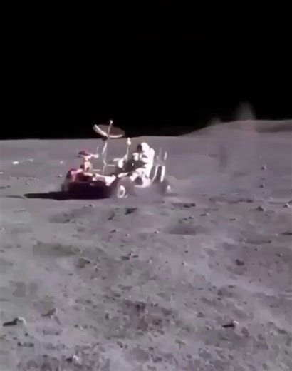 According to NASA's own figures the temperature on the moon can vary during the day between 121 degrees centigrade and minus 241 degrees centigrade at night. This was the buggy on Apollo 17 that they said drove for 22 hours...