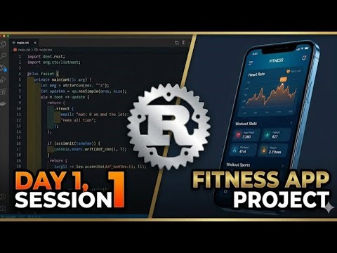Day 1 Session 1 - Coding fitness app with Rust
