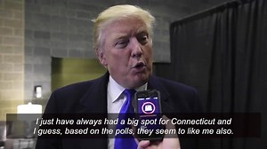 "I know Hartford very well, I know Connecticut very well. But driving up I'm seeing all the empty buildings, and the empty space and it's devastating. It's sad to me because I've loved Connecticut for so long," Donald Trump said in a one-on-one interview with Courant reporter Daniela Altimari: http://cour.at/22AYnX8 | Hartford Courant