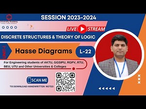DSTL22: Hasse Diagrams | Partially Ordered Set (poset) | Discrete Mathematics | How to draw Hasse