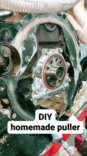 homemade puller #tips #diy #tutorial #car #engine #mechanic #mechaniclife #oldschool # | Mechatronics Tyronn