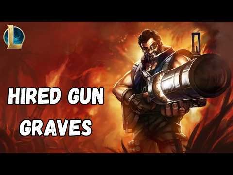 Hired Gun Graves Skin Spotlight from League of Legends