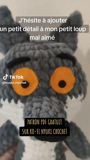 Tuto Crochet Loup Intermarché : Patron PDF Gratuit