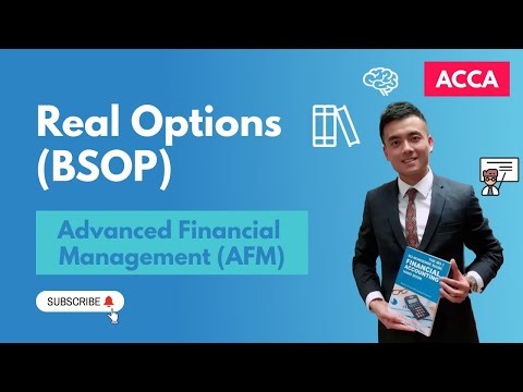 BSOP (Black Scholes Option Pricing Model) (ACCA AFM)