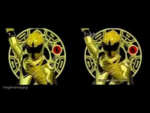 Power Rangers Mystic Force First Appearance Split Screen (PR and Sentai version)