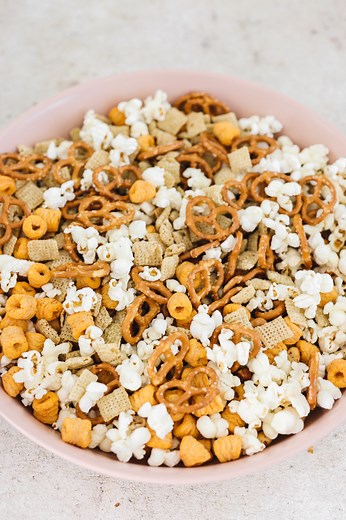 Healthy Homemade Gluten-Free Chex Mix Recipe (Vegan!)