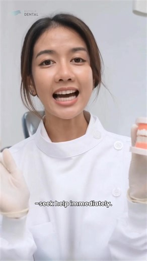 How to recognise a Dental Emergency? Look out for severe pain, swelling, bleeding that won’t stop, or broken teeth. If you’re unsure, call your dentist for advice. Learn more at nuffielddental.com.sg #NuffieldDental #DentalCareTips #EmergencyDental | Nuffield Dental