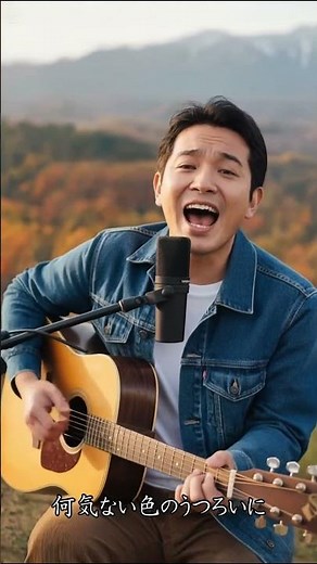 エゾリスの愛らしい姿と、紅葉に染まる丘で響く力強い歌声（郷愁の丘）