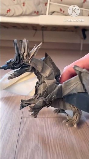 Origami Ancient dragon 2.0 Designed by Satoshi Kamiya