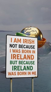 #IrishHeritage #IrishPride #irishheart I am Irish because Ireland was born in me.” Being Irish has never just been about a place on a map. It is something you carry. In your voice, even when the accent softens. In your humour, even when life gets heavy. In the way you show up for people, no questions asked. It is in the stories handed down at kitchen tables. In the songs you somehow know the words to. In the stubborn pride, the quiet kindness, the ability to laugh through hard times. Millions of