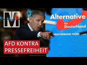 Pressefreiheit im Visier: Wie die AfD kritischen Journalismus bekämpft - MONITOR