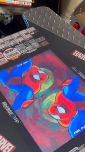 Unboxing of our Marvel vs. Capcom head-to-head table with @old_souls_show! It’s the pixelated power-up you’ve been waiting for – just like executing a perfect Hadoken! 🕹️👊 #Arcade1Up #MarvelVsCapcom | Arcade1UpOfficial