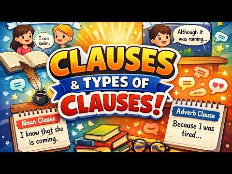 Clauses Made Easy 🔥 | Independent vs Dependent Clause (Full Guide)