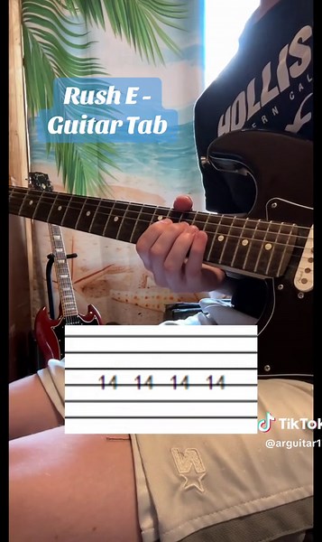 Rush E Guitar Tutorial: Learn the Tabs and Riffs