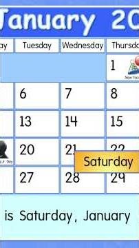 Starfall Calendar January 3, 2026