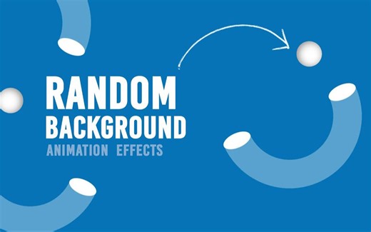 使用HTML、CSS和Javascript创建随机背景颜色动画效果 | 源码下载