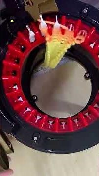 Make chunky yarn with your knitting machine