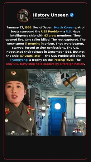 How North Korea Stole A US Navy Ship — And Still Has It Today 🚢🇰🇵