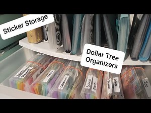 Sticker Storage Solution