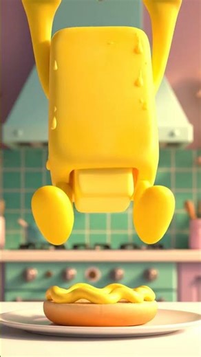 "Melting Cheese Animation 🍔🔥 |3D Burger Scene | AI Animation | MrBeast, Ronaldo, BTS Trending!"