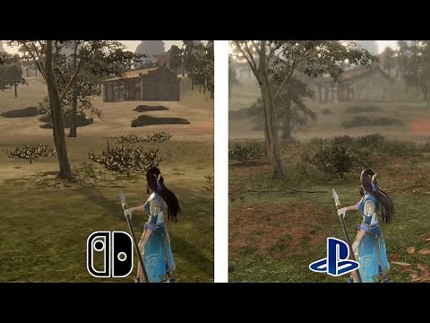 Dynasty Warriors 9 Empires | Graphics Comparison (Switch vs PS4)