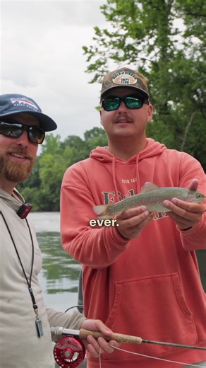 Day 5 in Arkansas took us to the Little Red River with Jordan Case, where Andrew picked up a fly rod for the first time—and absolutely crushed it. From stripers and bass to crappie and trout, Arkansas can deliver a new bite (and a new adventure) every single day. Tap the link below to plan your trip to Arkansas - The Natural State, you won't regret it 🔥 https://www.fieldandstream.com/stories/fishing/freshwater-fishing/where-to-fish-in-arkansas-sponsored #TravelArkansas #ArkansasTourism #Fieldan