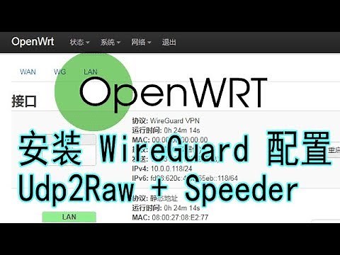 OpenWRT 安装 WireGuard 配置视频教程（上）