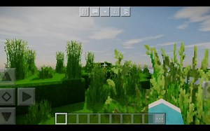 ！！这真的是手机版mc！并且冈易版，虽然冈易口碑臭臭的，但是光影还是香香的