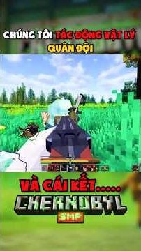 We Tested Military Physical Impact in the Chernobyl Minecraft Server and Here's the Result... #sh...