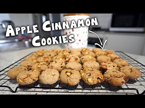 Apple Cinnamon Cookies Recipe | Delicious Soft Baked Apple Goodness (Gluten Free Option)