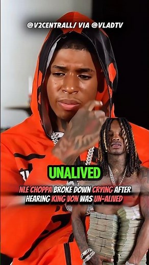NLE Choppa Broke Down Crying After Hearing About King Von… #kingvon #nlechoppa