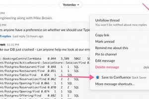 Slack Saver - Transfer your valuable messages to Confluence!