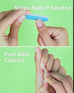 24 reactions | 5 minute mani? Say no more... a quick tutorial on how to apply! What's your favorite KISS nail at the moment? | Kiss Nails | Facebook