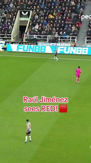 Raul Jimenez Red Card Incident Explained
