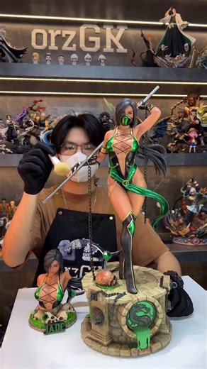 orzgk_figure on Instagram: "Jade🔥 📣Pre order (Worldwide delivery) 🔗Link in my bio https://www.orzgk.com/product/epic-creations-studio-mortal-kombat-jade/?ref=nq3zki5x Full Price: 900$ Studio: Epic Creations Studio Product Name: Jade Est. Completion: 2026 Q3 Size: (H) 56.8 cm x (D) 24 cm x (W) 26.5 cm Limited No. of Units: 60 Product IP: Mortal Kombat Product Role: Jade from Mortal Kombat 9 Product Features: Other Games Product Scale: 1/4 Height Range: 56.8 CM Product Material: Resin #jade #mo