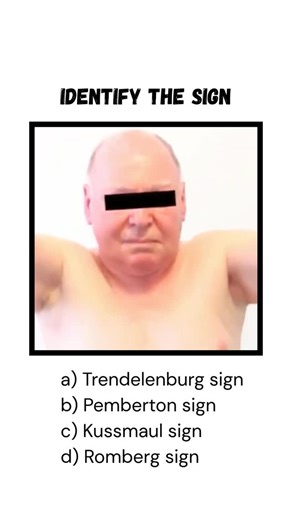 Dr. Nirman on Instagram: "Vote the answer 👇 (Bonus points if you know where this clinical test is done) . . . . . . . #neetpg #usmle #surgery #thyroid #medfacts"